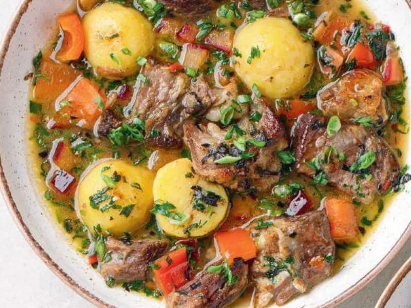 Чакапули из баранины
